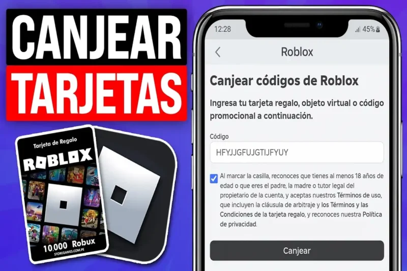 Cómo canjear una tarjeta de regalo de Roblox en 2026